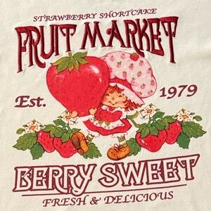Strawberry Shortcake Fitted Tee